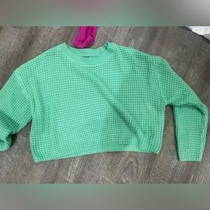 Cropped sweater